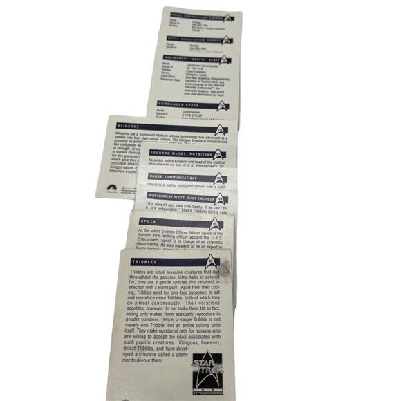 1991 Star Trek Cards - Picture 10 of 15